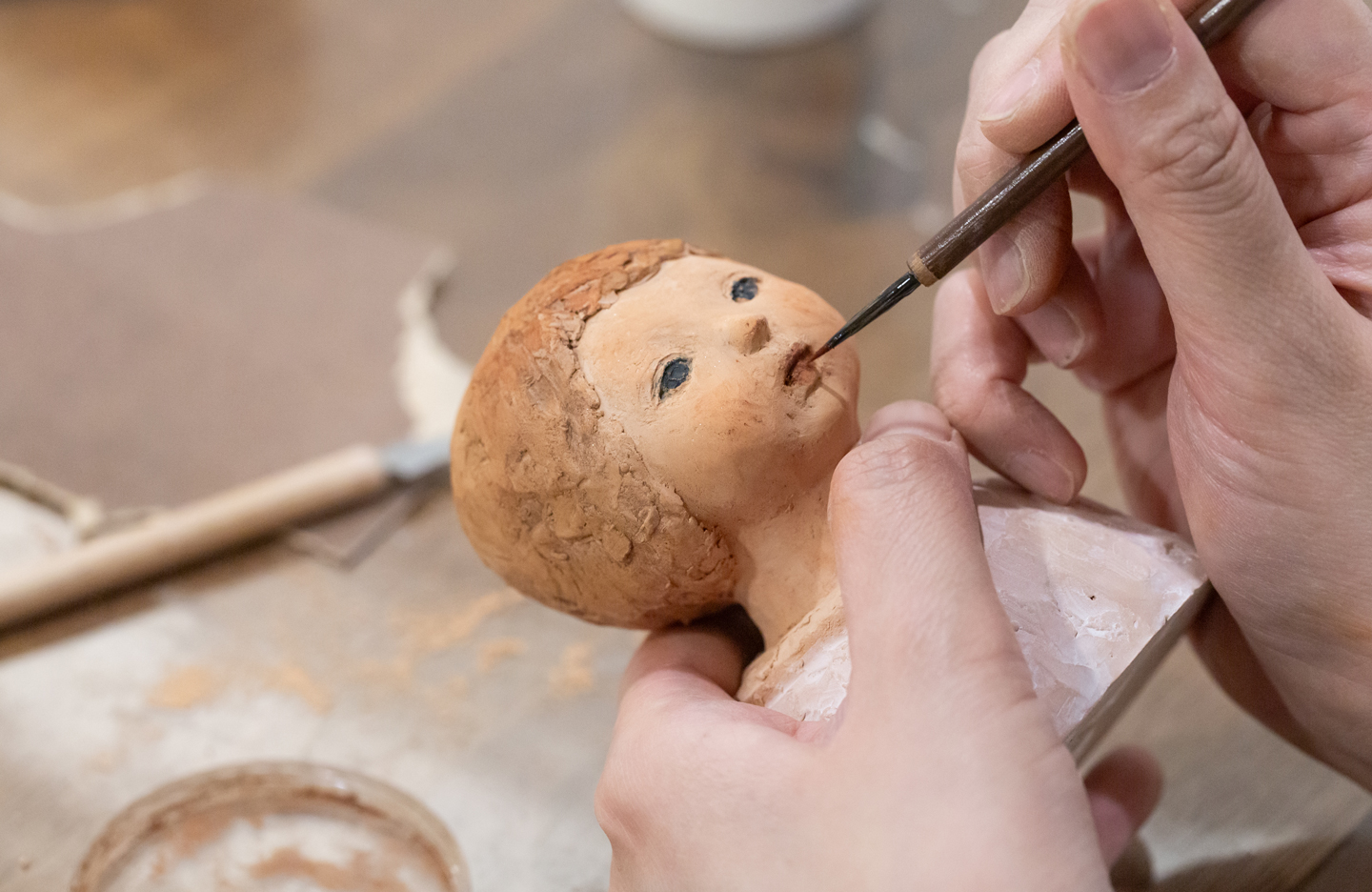 上色材料多元可以先挑選自己習慣使用的工具